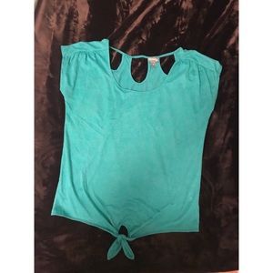 Teal color Vanity shirt